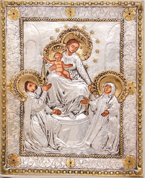 Ikona Błogosławionej Dziewicy Różańcowej nr 43