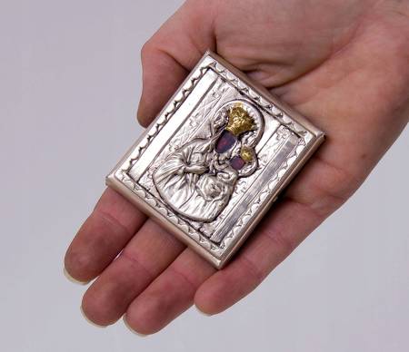 Ikona miniatura Matki Bożej Częstochowskiej nr 16